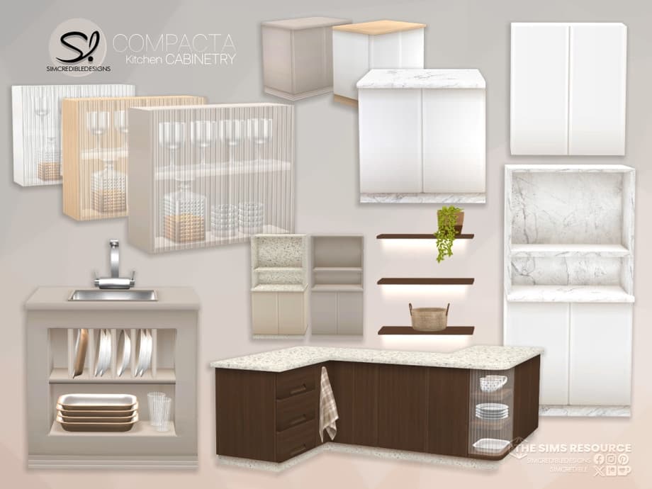 Галерея мода Набор для кухни Compacta Kitchen #3
